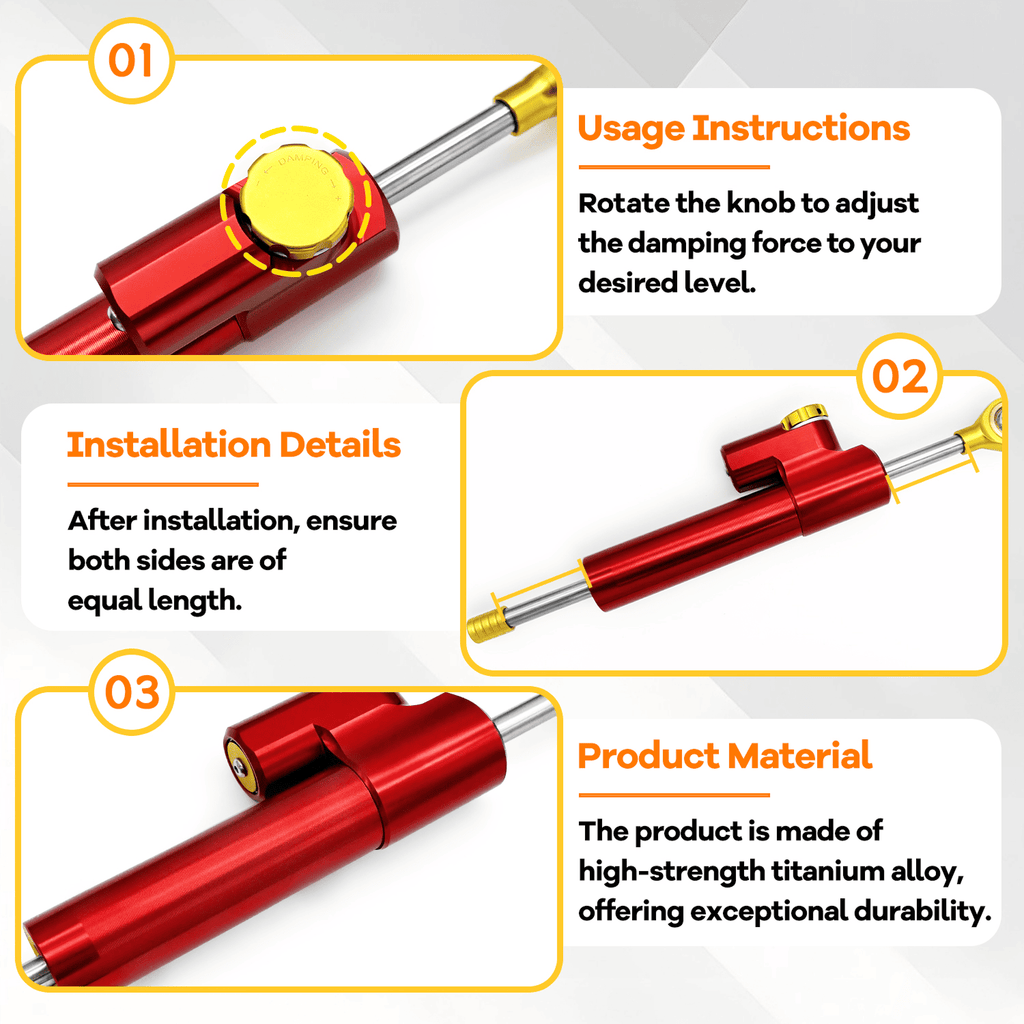 JOYOR T Series Steering Damper