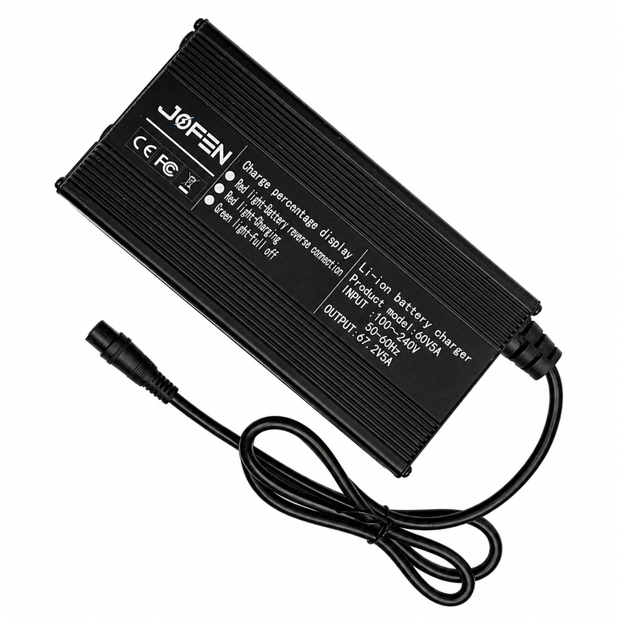 JOYOR T10 60V 5A Fast Charger, US/EU Plug Options