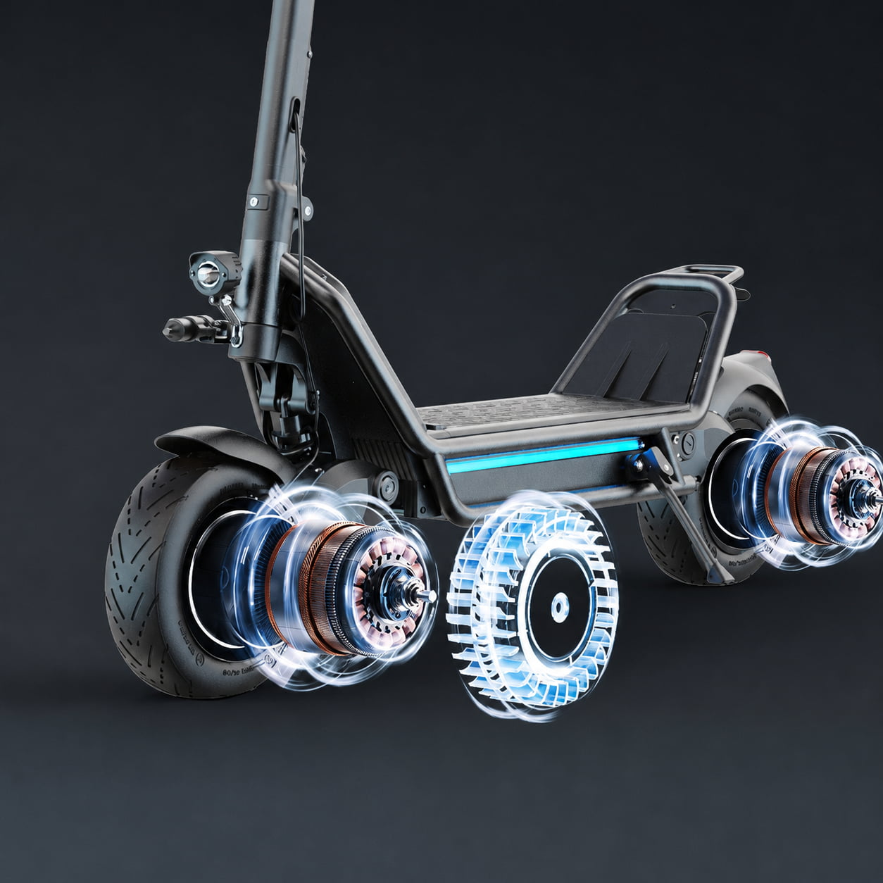 Dual 1600W Motors