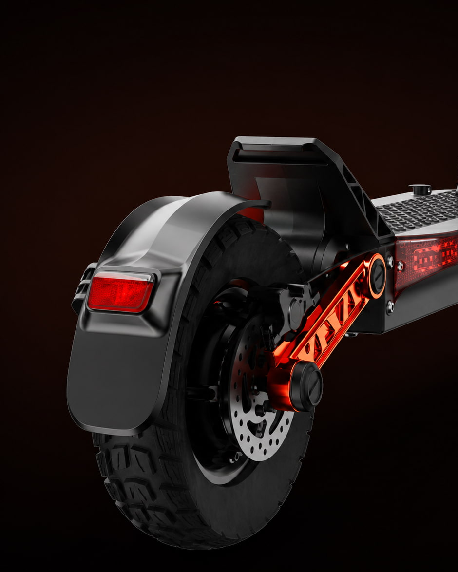 Dual Hydraulic Brakes