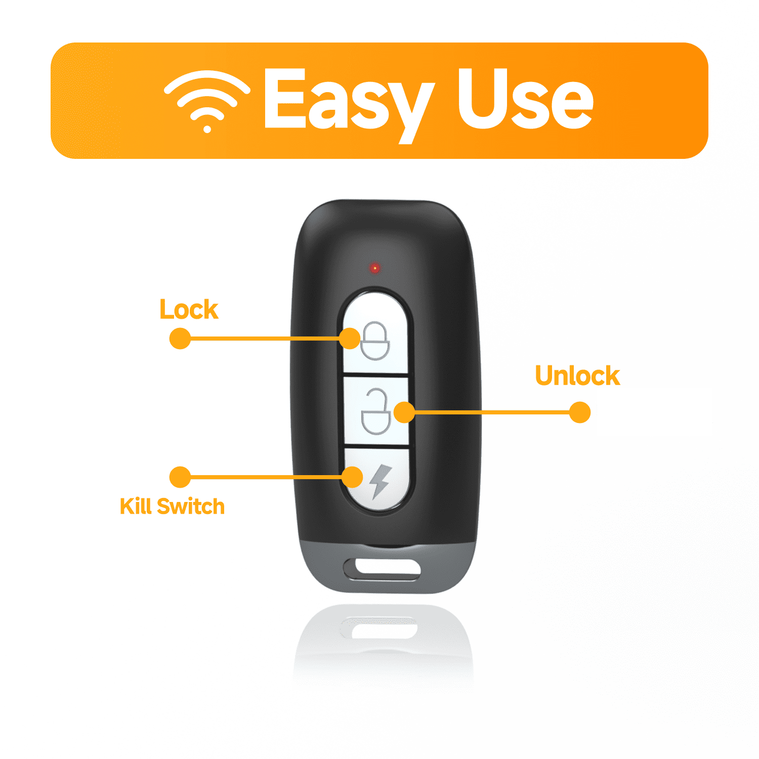 JOYOR Universal Hidden Anti-Theft Alarm for Electric Scooters