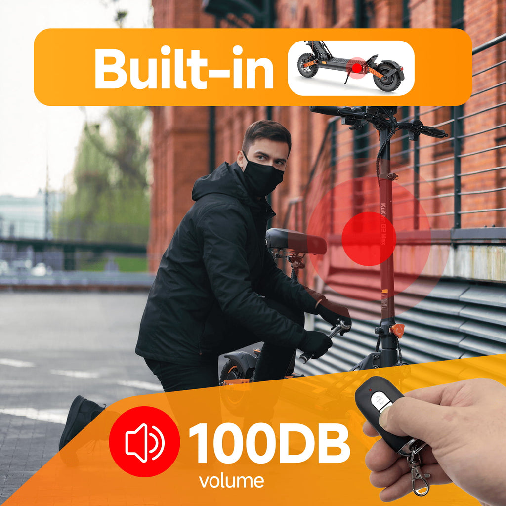 JOYOR Universal Hidden Anti-Theft Alarm for Electric Scooters