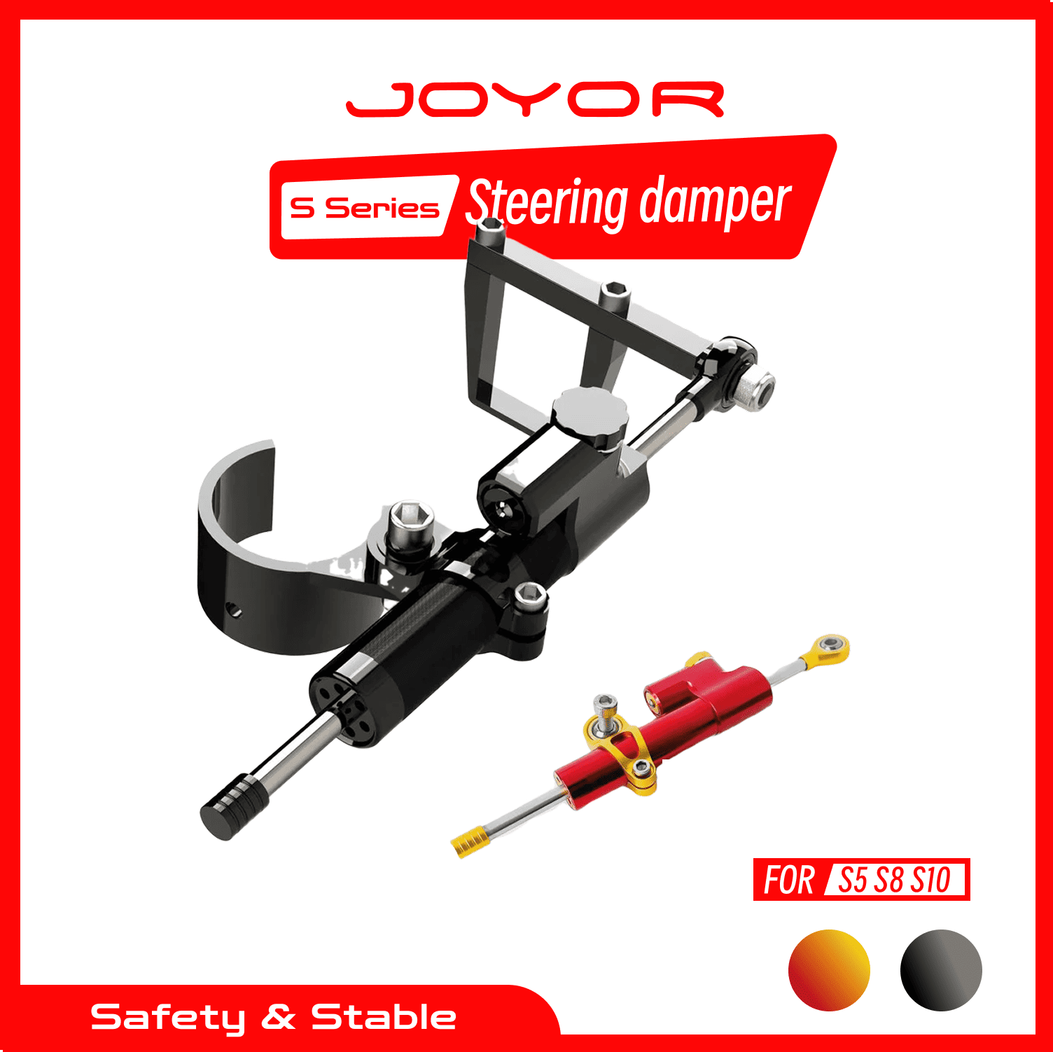 JOYOR S Series Steering Damper